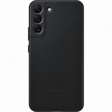 Samsung Leather Cover for Galaxy S22+ PLUS - Black